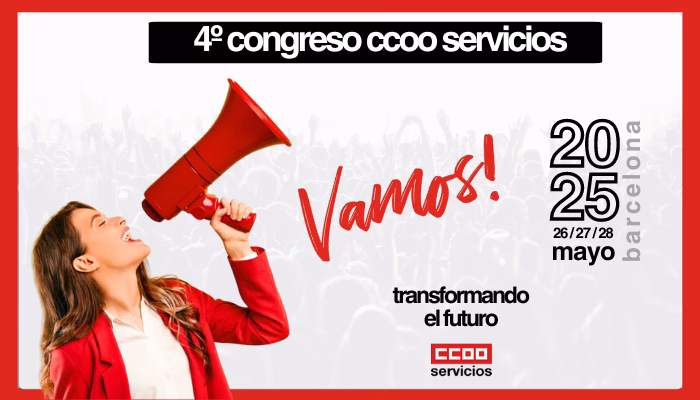 El Consejo de CCOO Servicios convoca el 4º Congreso federal y las Normas congresuales